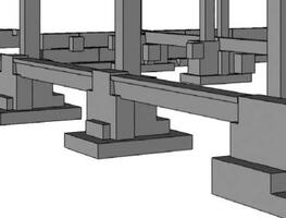 Фундаменты под колонны: внешний вид